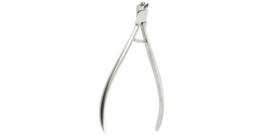 Orthodontic Distal End Cutter, T/C Safty Hold Long Handle 15Cm