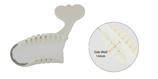 Disposable Fish Bone Tray- Posterior Side