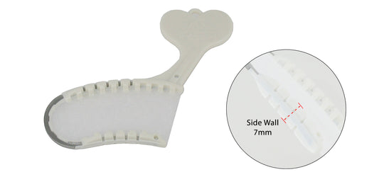 Disposable Fish Bone Tray- Posterior Half Side