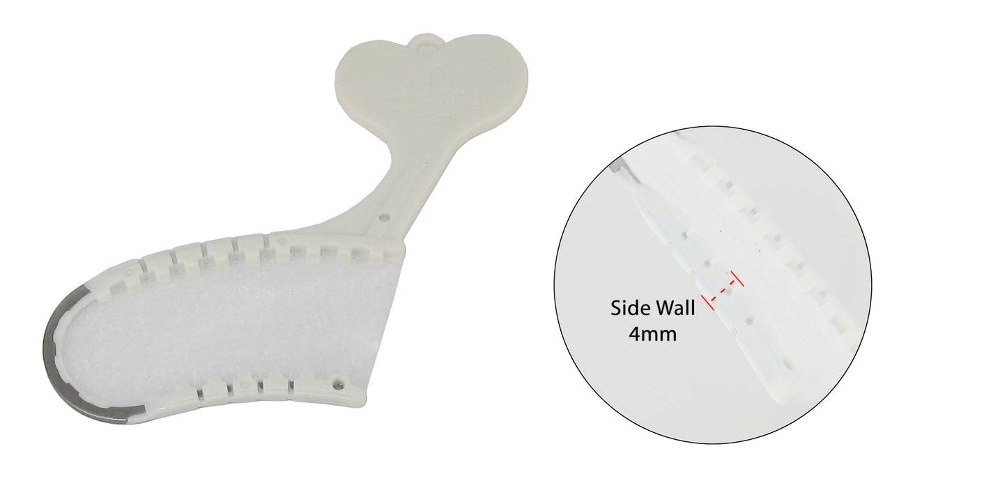 Disposable Fish Bone Tray- Posterior Sideless