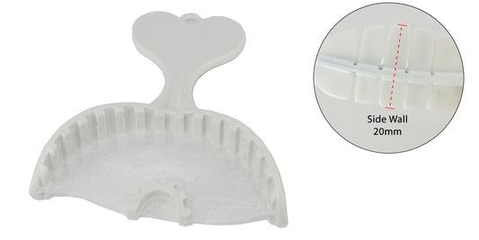 Disposable Fish Bone Tray- Anterior 20Mm Wall