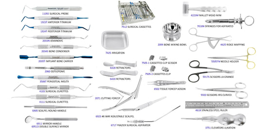 Implant Kit Code: 9024 / Impl (32 Pcs)