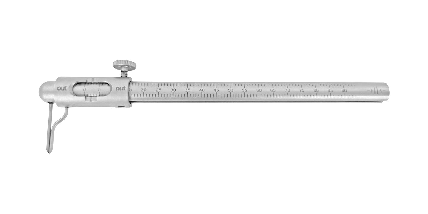 Caliper Micro Boley Gauge Width And Depth