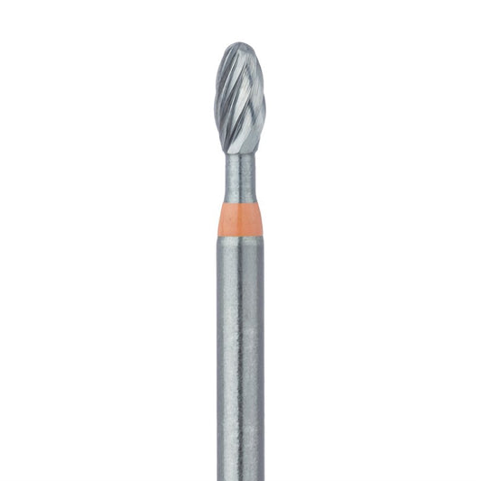 Tungsten Carbide T&F Finishing Bur with Twist 7406, FG