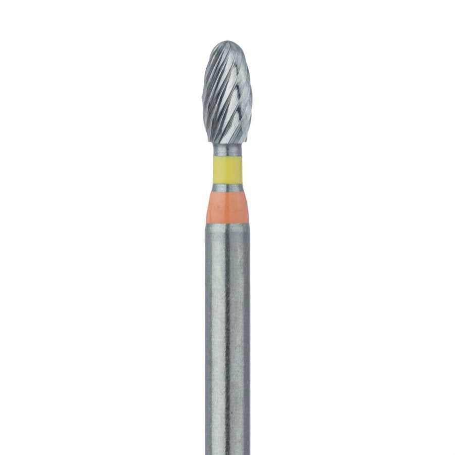 Tungsten Carbide T&F Finishing bur with Twist, Extra-Fine 7406 FG