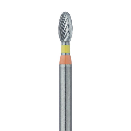 Tungsten Carbide T&F Finishing bur with Twist, Extra-Fine 7406 FG