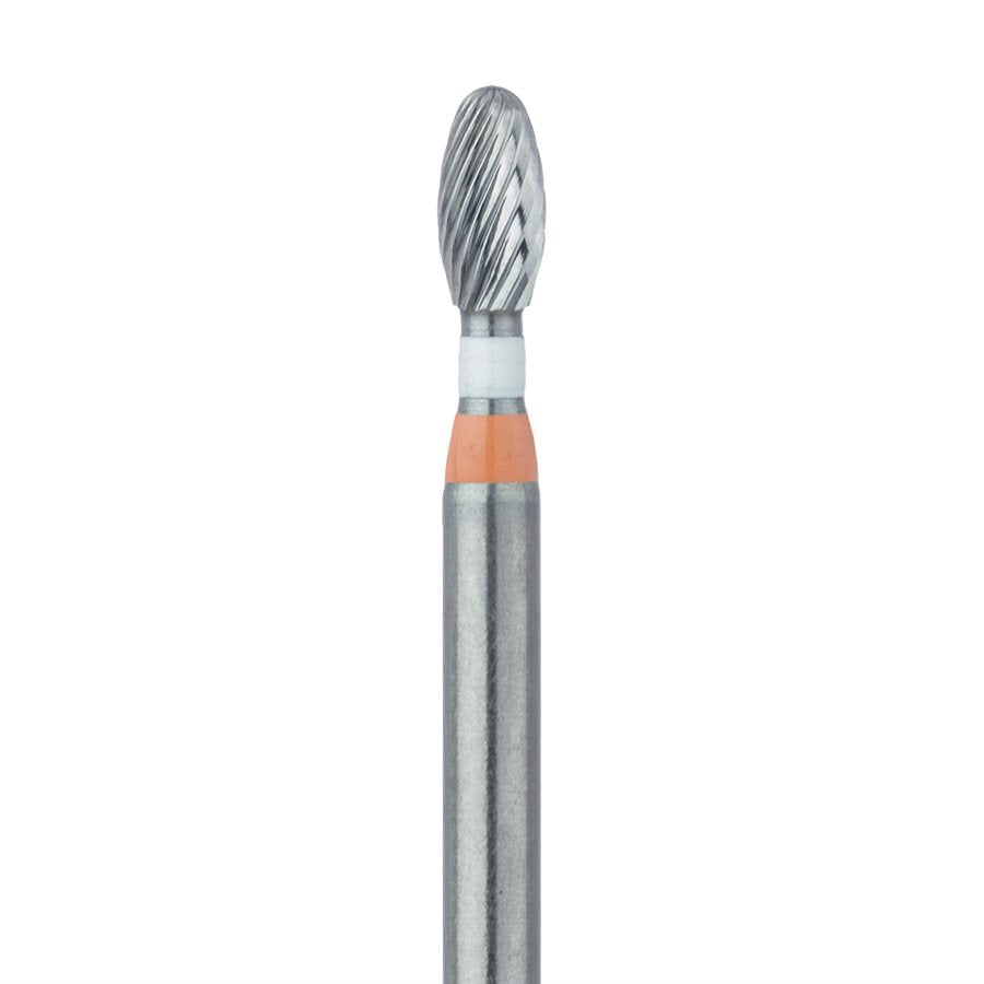 Tungsten Carbide T&F Finishing Bur with Twist Ultra-Fine, 7406 FG